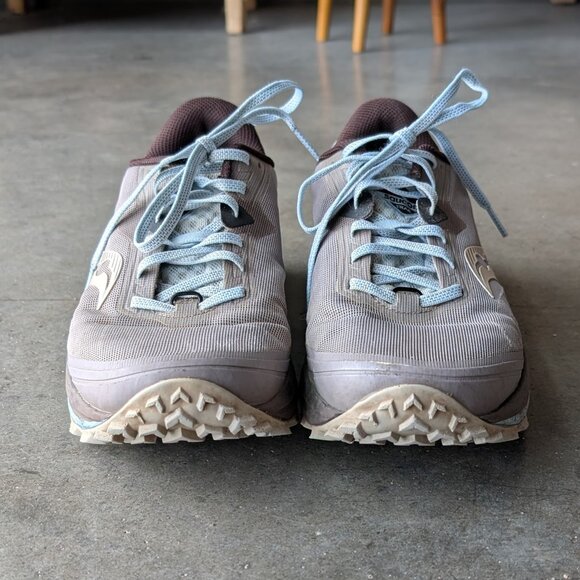 Saucony Women's Peregrine 11 Trail Running Shoes Gray Blue size 10.5 - Picture 3 of 13